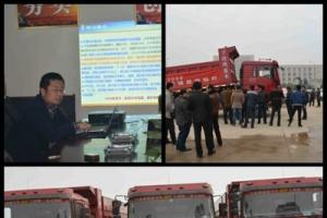 新M3000渣土車(chē)登陸長(zhǎng)株潭 陜汽重卡譽(yù)滿三湘