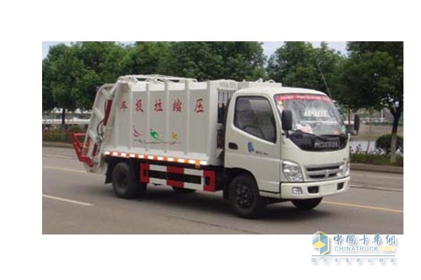 福田汽車奧鈴垃圾車（國四） ZLJ5080ZYSBE4型