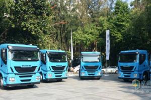 首入?；愤\(yùn)輸市場(chǎng) 依維柯新Stralis Hi-Way交車儀式在深圳舉辦