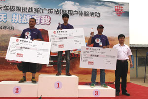挑戰(zhàn)升級 瑞沃卡車極限挑戰(zhàn)賽鵬城火辣開賽