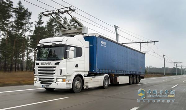 斯堪尼亞電動卡車