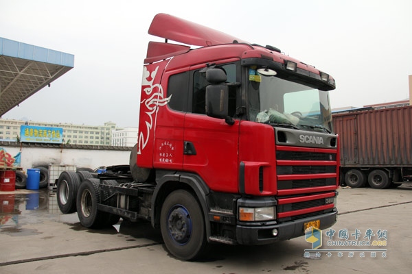 溫州水頭鎮(zhèn)首臺突破300萬公里的斯堪尼亞卡車