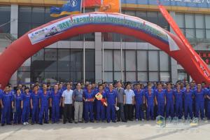 陜汽20輛新M3000交付陜西區(qū)域大客戶