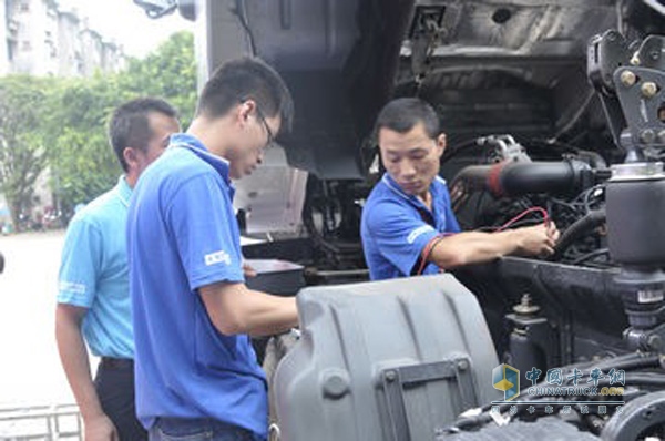 2014年東風(fēng)柳汽國四商用車服務(wù)技能比武大賽