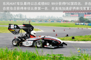 “FSC”襄陽(yáng)賽完結(jié) 東風(fēng)HUAT車隊(duì)喜獲靜態(tài)綜合獎(jiǎng)冠軍
