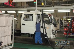 參觀福田汽車北京多功能汽車廠暨“歐馬可、奧鈴車型品鑒