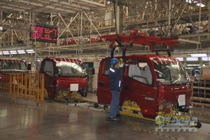 參觀福田汽車北京多功能汽車廠暨“歐馬可、奧鈴車型品鑒
