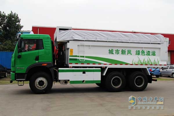 一汽解放青島 天V 濰柴400馬力 8×4國四自卸車
