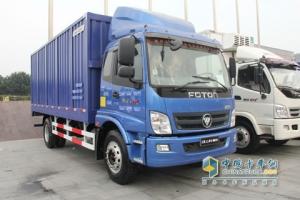 福田奧鈴CTX 168馬力 4×2 國四廂式運(yùn)輸車