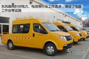 東風(fēng)御風(fēng)斗式工程車交付用戶