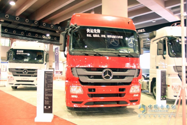 廣州車(chē)展：梅賽德斯——奔馳攜三款A(yù)ctros重卡隆重亮相