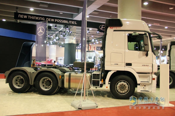 廣州車(chē)展：梅賽德斯——奔馳攜三款A(yù)ctros重卡隆重亮相