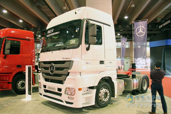廣州車(chē)展：梅賽德斯——奔馳攜三款A(yù)ctros重卡隆重亮相