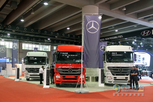 廣州車(chē)展：梅賽德斯——奔馳攜三款A(yù)ctros重卡隆重亮相