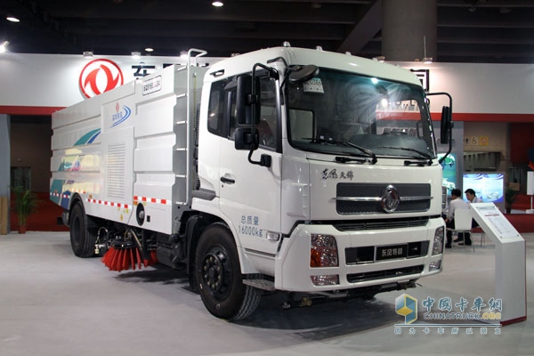廣州車展:東風(fēng)特種商用車凸顯改裝實(shí)力 攜三款專用車亮相