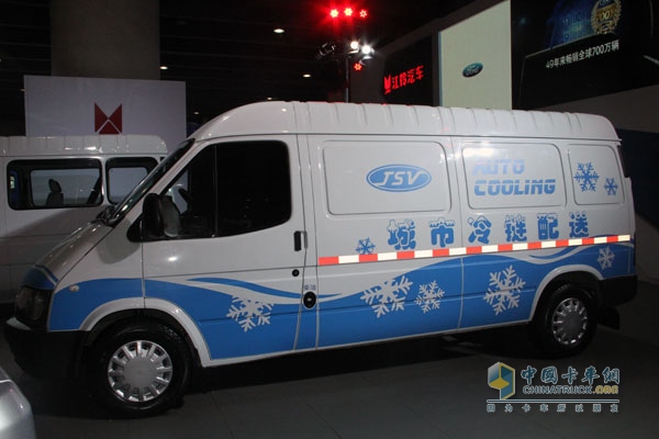 廣州車展:江鈴汽車看中細分市場 攜專用車亮相
