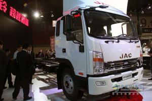 廣州車(chē)展：江淮汽車(chē)攜帥鈴全系參展 展示納威斯達(dá)新動(dòng)力