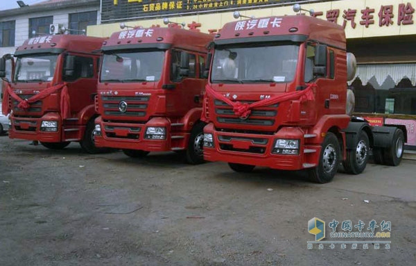 陜汽重卡新M3000天然氣產(chǎn)品引爆河北市場