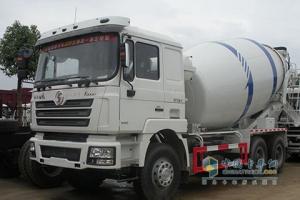 陜汽 德龍F3000 336馬力 6X4 國四 雙燃料混凝土攪拌車