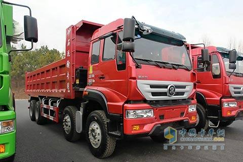 中國(guó)重汽 斯達(dá) 斯太爾 M5G 310馬力 8X4 國(guó)四 自卸車