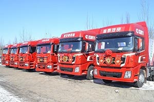 高端霸氣有內(nèi)涵 陜汽X3000重卡也能做婚車