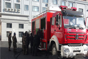 哈爾濱市政府投資購置一輛蒸汽解凍消防車