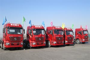 陜汽新M3000重卡山西駕乘體驗會 輕量化設(shè)計被稱贊