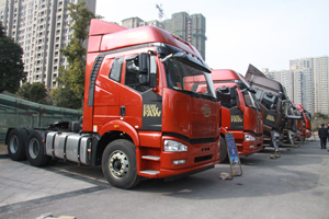 解放J6領(lǐng)航版徐州上市獲342臺(tái)訂單 開(kāi)啟全國(guó)投放模式