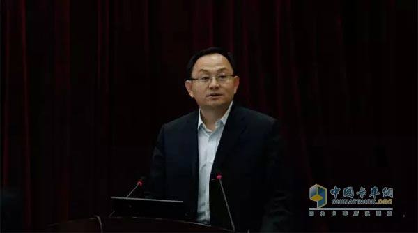 北奔集團(tuán)副總經(jīng)理、營(yíng)銷公司總經(jīng)理汪寶營(yíng)
