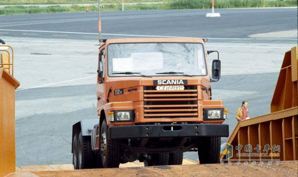1980年發(fā)布的全新斯堪尼亞T112卡車，中國(guó)林業(yè)部采購(gòu)了158輛