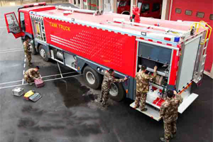 銅陵新添25噸位重型水罐消防車