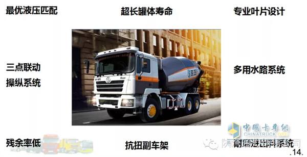 陜汽通力混凝土攪拌車(chē)