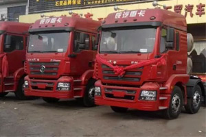 陜汽新M3000重卡走進廊坊 獲126輛大單 