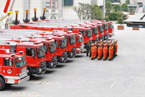 紹興消防4千萬購置消防車