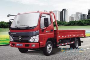 福田瑞沃康明斯國(guó)四141馬力 4×2 單排平板載貨車