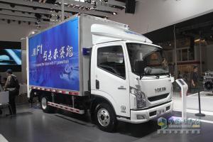 上海車展 上汽依維柯紅巖發(fā)布全新車聯(lián)網(wǎng)系統(tǒng)“杰時達”