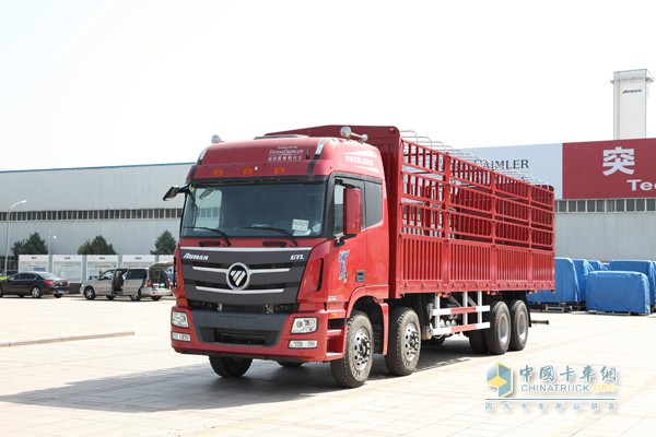福田戴姆勒 歐曼GTL超能版350馬力8X4載貨車(復合版)