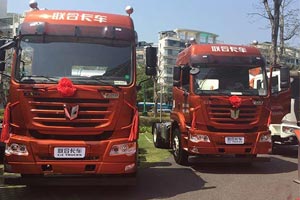 精化西北市場 聯(lián)合卡車V系重卡在澄城上市