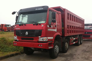 促銷：中國重汽豪沃375馬力8X4自卸車23.5萬