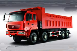 時(shí)尚耐用出勤率高 紅巖國(guó)四自卸車走進(jìn)邢臺(tái)
