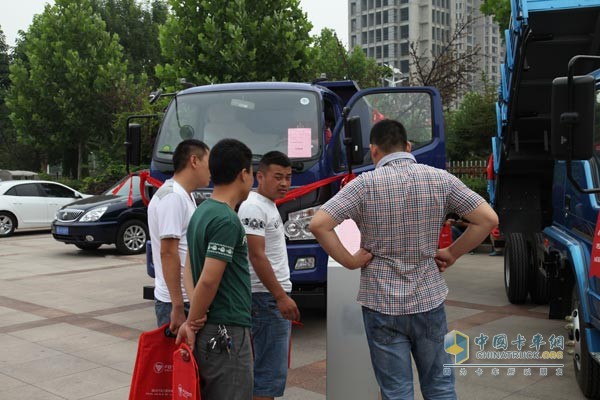 2015瑞沃卡車體驗之旅走進山東德州
