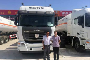 聯(lián)合卡車K金版卡車助力寧夏新能源 