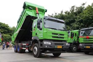東風(fēng)柳汽130臺智能渣土車綠動柳州