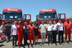 卡車特技武漢助陣 陜汽全系載貨車進(jìn)軍湖北