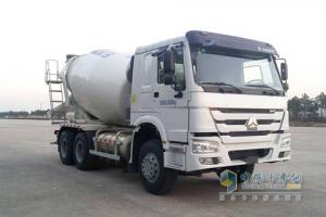 徐工汽車 重汽國五340馬力 6×4天然氣混凝土攪拌車（40