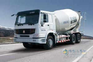 徐工汽車 380馬力重汽豪沃系列 8×4混凝土攪拌車（1197