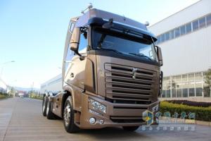 力帆鉑駿天際 國五 濰柴430馬力6×4牽引車 經(jīng)濟版