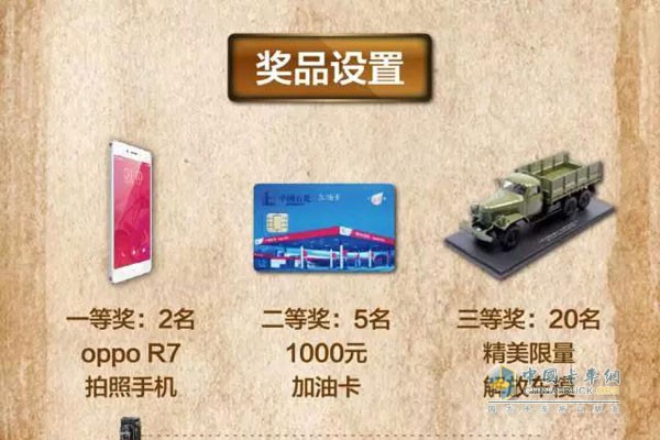 獎品設置