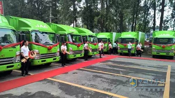 帥鈴大批量交車(chē)新邦物流