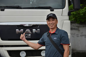 中國市場第三臺曼恩卡車140萬公里進行曲